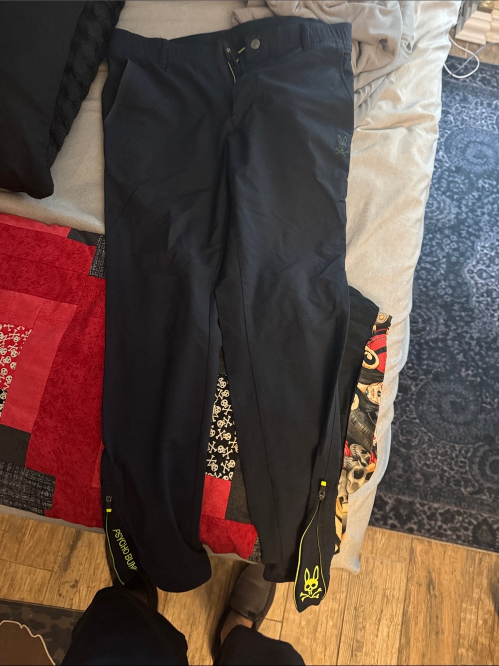 Psycho Bunny Black Pants sport commuter pants. Super stretchy. Worn a couple. 30